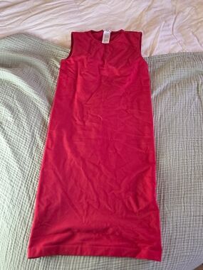 Wolford Women Sheath Bodycon Red Dress Size Small